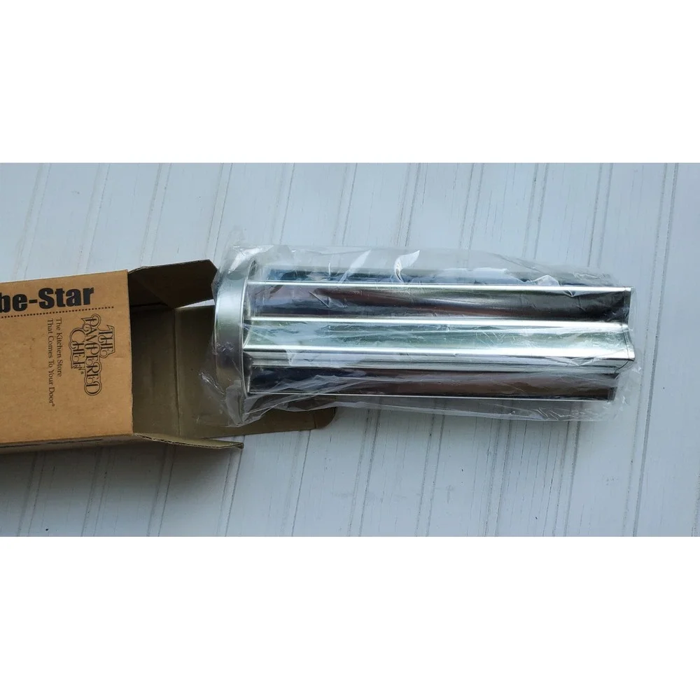 The‎ Pampered Chef Valtrompia Bread Tube Star Shape 1570 Vintage New In Box